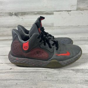 Nike Kids KD Trey 5 Vii Basketball High‎ Top Sneaker Shoes Gray Red Size 5Y